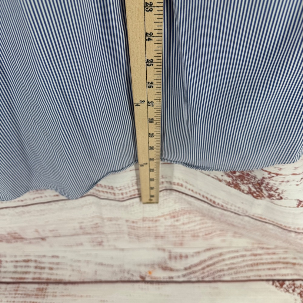 Ralph Lauren Shirt Mens Large Classic Fit Striped Button Down Long Sleeve Preppy - Picture 8 of 9